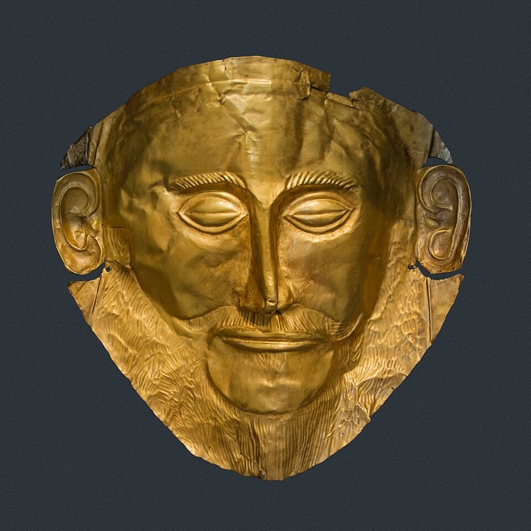 Greece — Funerary mask